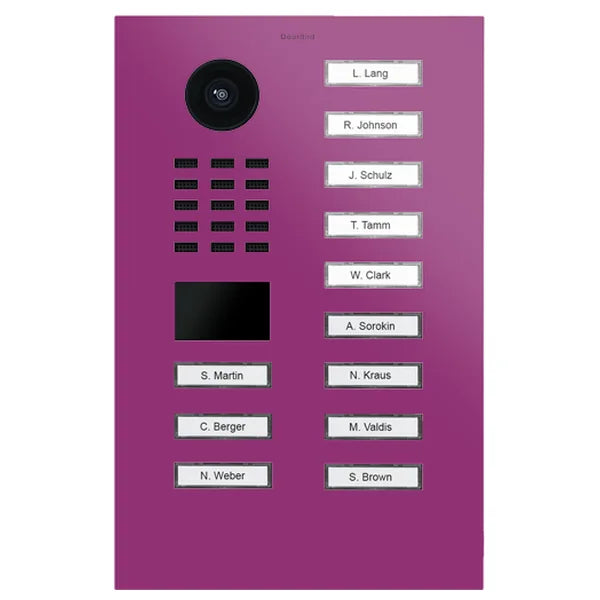D2212V IP video dverová stanica – RAL 4006