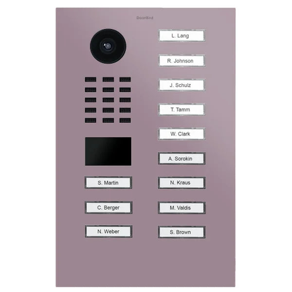 D2212V IP video dverová stanica – RAL 4009