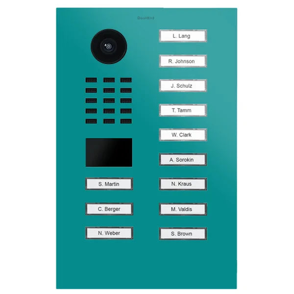 D2212V IP video dverová stanica – RAL 5018