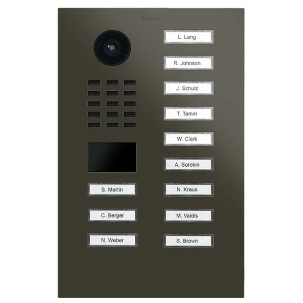 D2212V IP video dverová stanica – RAL 6006