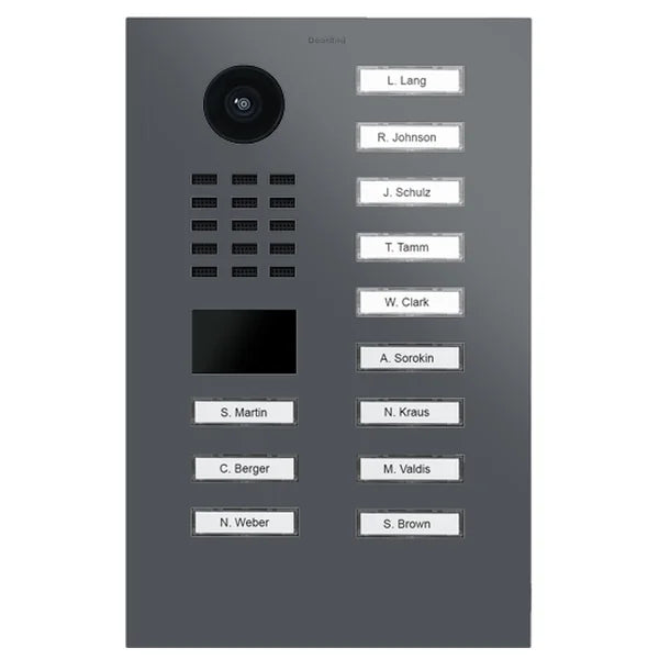 D2212V IP video dverová stanica – RAL 7015