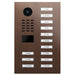 D2213V IP video dverová stanica – Architektonický bronz