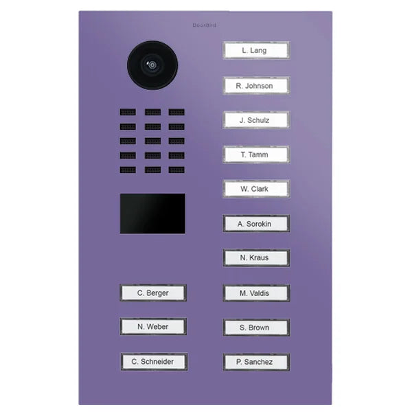D2213V IP video dverová stanica – RAL 4005