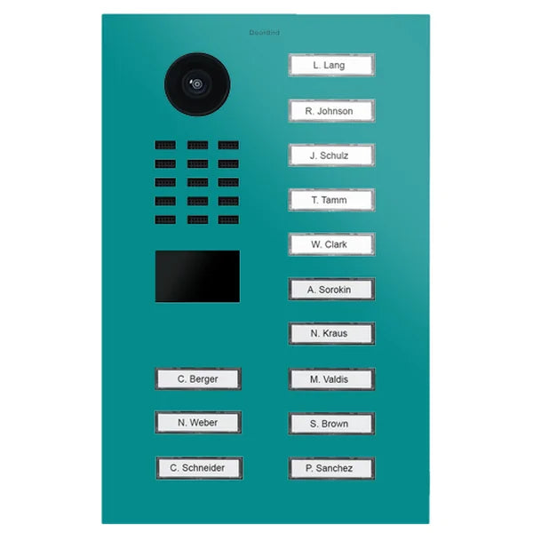D2213V IP video dverová stanica – RAL 5018