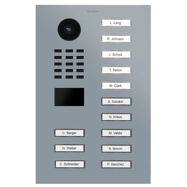 D2213V IP video dverová stanica – RAL 7001