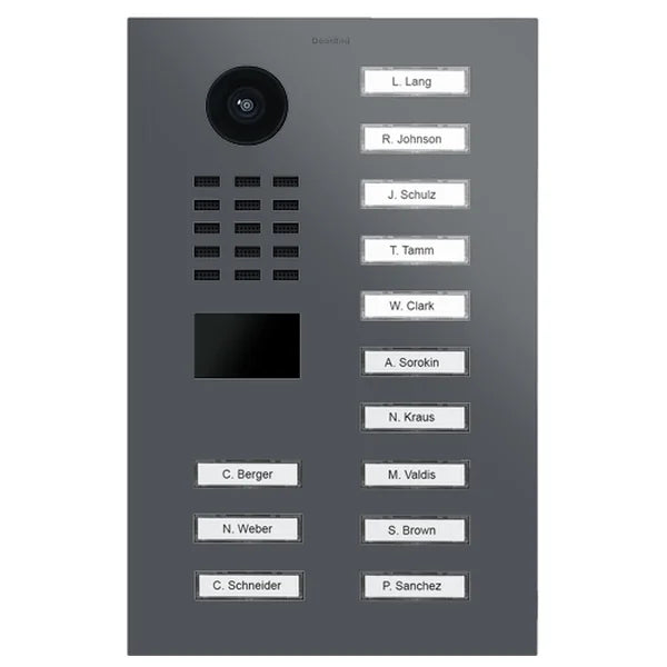 D2213V IP video dverová stanica – RAL 7015