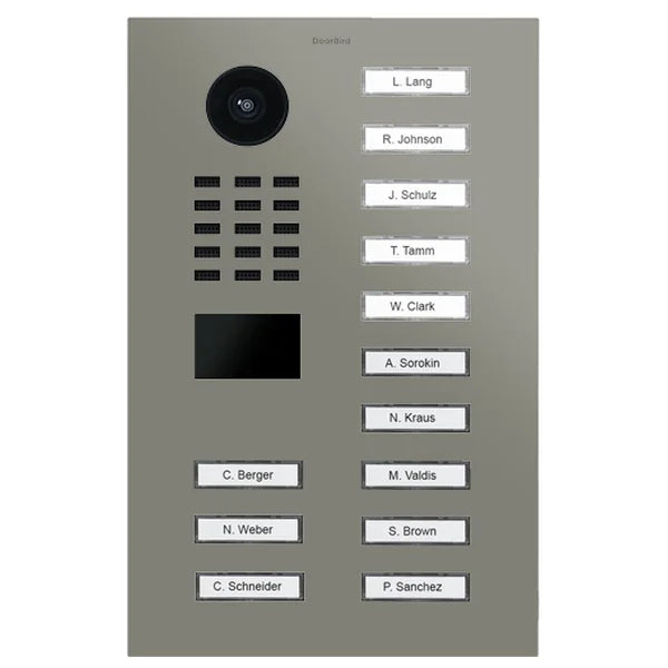 D2213V IP video dverová stanica – RAL 7023
