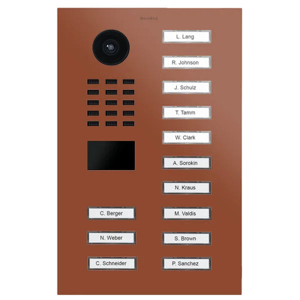 D2213V IP video dverová stanica – RAL 8004