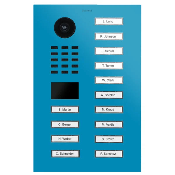 D2214V IP video dverová stanica – RAL 5012