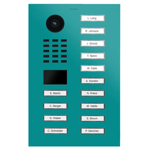 D2214V IP video dverová stanica – RAL 5018