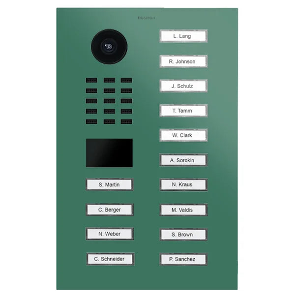 D2214V IP video dverová stanica – RAL 6000