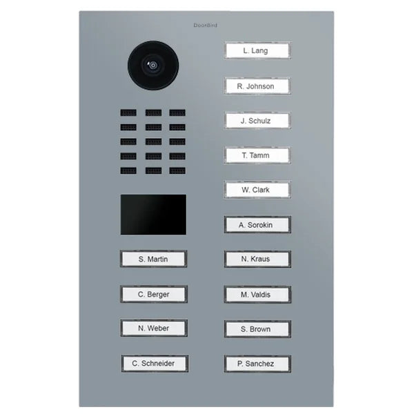 D2214V IP video dverová stanica – RAL 7001