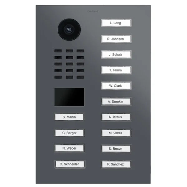 D2214V IP video dverová stanica – RAL 7015
