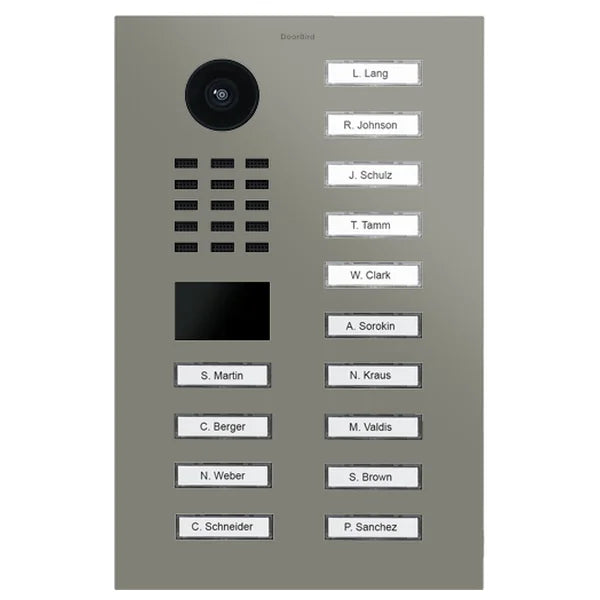 D2214V IP video dverová stanica – RAL 7023
