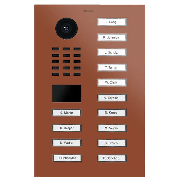 D2214V IP video dverová stanica – RAL 8004