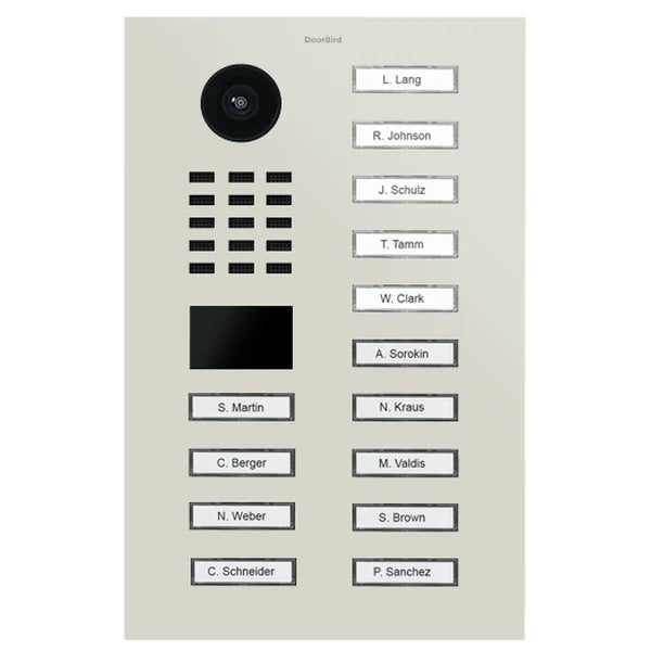 D2214V IP video dverová stanica – RAL 9002