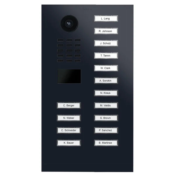 D2215V IP video dverová stanica – RAL 5004