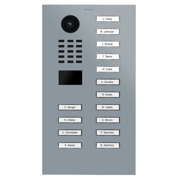 D2215V IP video dverová stanica – RAL 7001