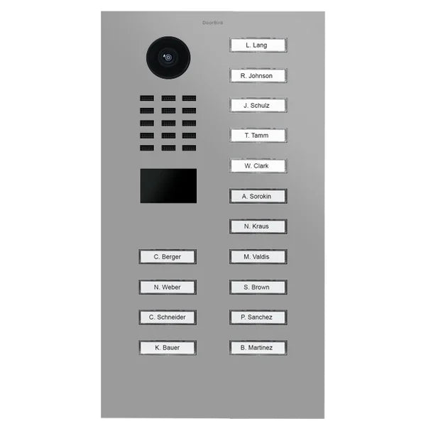 D2215V IP video dverová stanica – RAL 7004