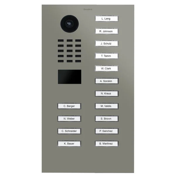 D2215V IP video dverová stanica – RAL 7023