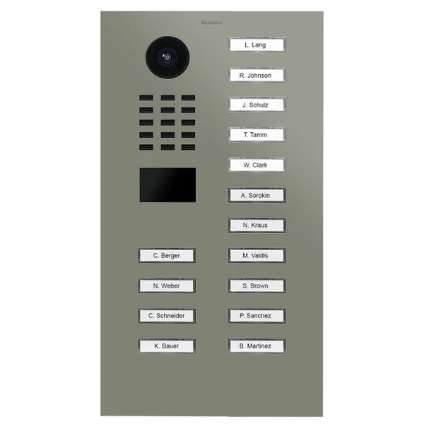 D2215V IP video dverová stanica – RAL 7033
