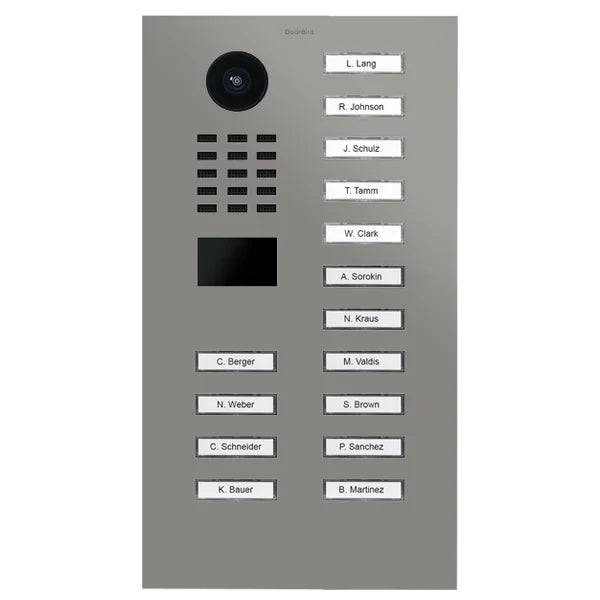 D2215V IP video dverová stanica – RAL 9007