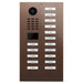 D2216V IP video dverová stanica – Architektonický bronz