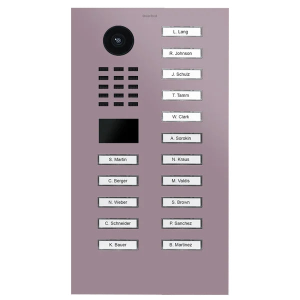 D2216V IP video dverová stanica – RAL 4009