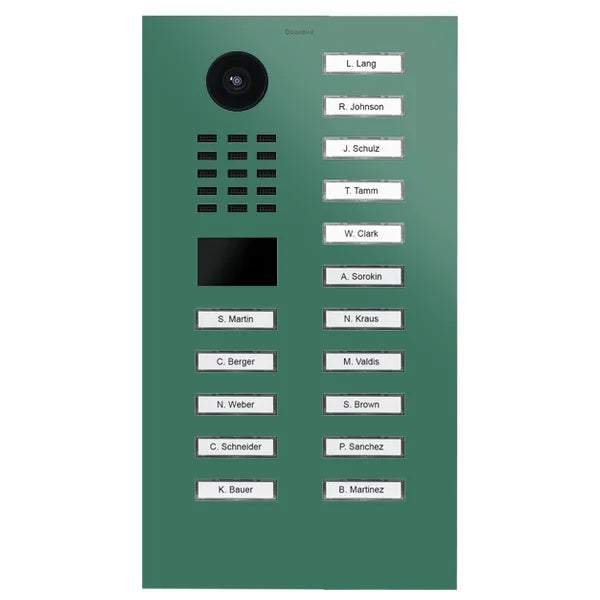 D2216V IP video dverová stanica – RAL 6000