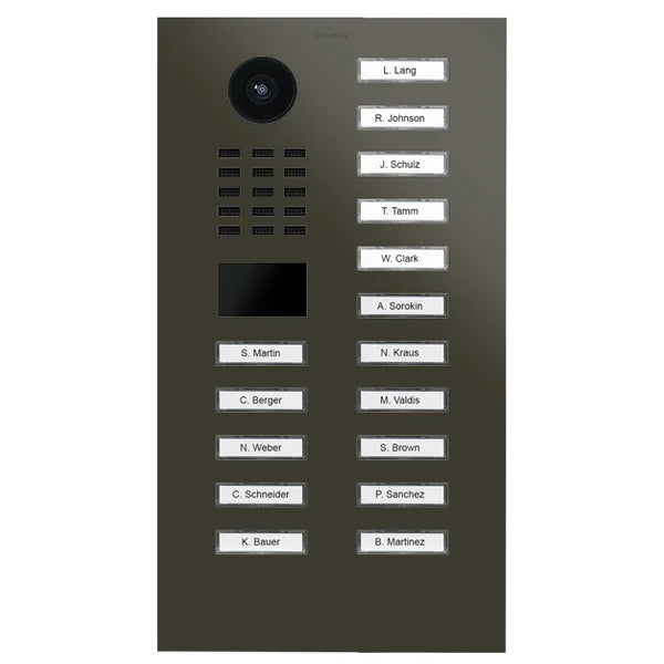 D2216V IP video dverová stanica – RAL 6006