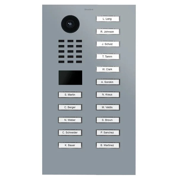 D2216V IP video dverová stanica – RAL 7001