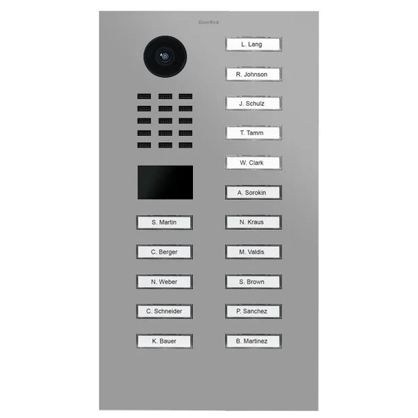 D2216V IP video dverová stanica – RAL 7004