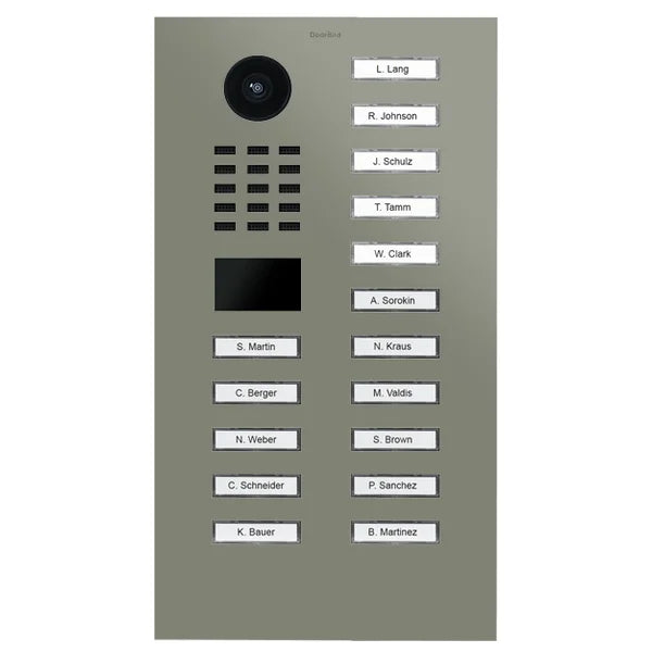 D2216V IP video dverová stanica – RAL 7033