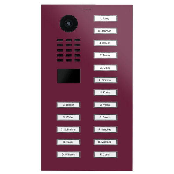 D2217V IP video dverová stanica – RAL 4004