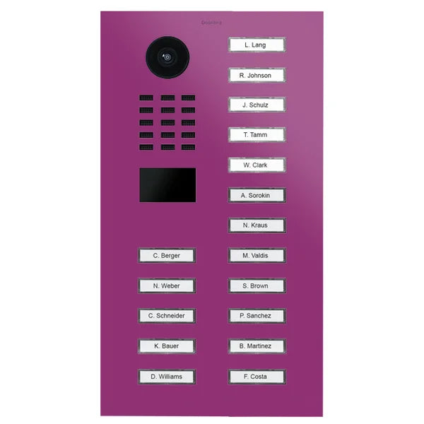 D2217V IP video dverová stanica – RAL 4006