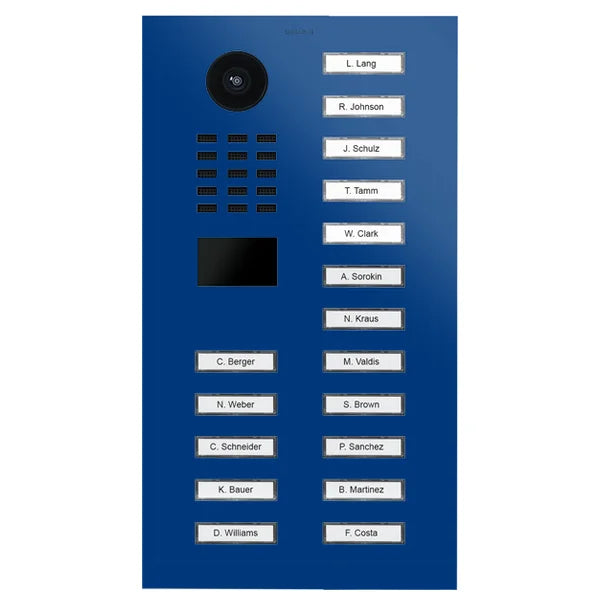 D2217V IP video dverová stanica – RAL 5002