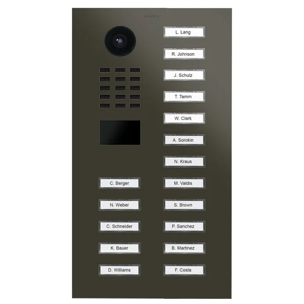 D2217V IP video dverová stanica – RAL 6006