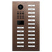 D2218V IP video dverová stanica – Architektonický bronz
