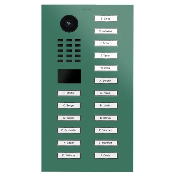 D2218V IP video dverová stanica – RAL 6000