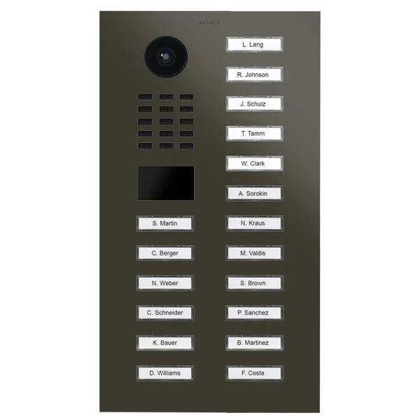 D2218V IP video dverová stanica – RAL 6006