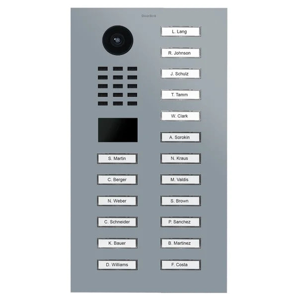 D2218V IP video dverová stanica – RAL 7001