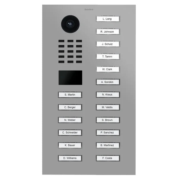 D2218V IP video dverová stanica – RAL 7004