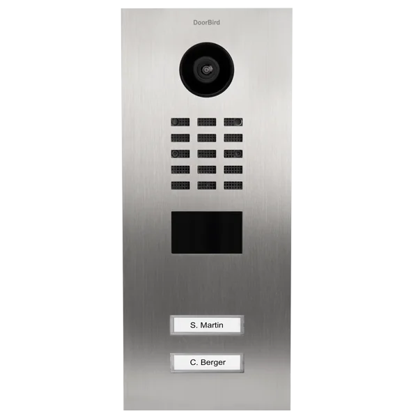 D2202V IP video dverová stanica – Nerezová oceľ V2A brúsená