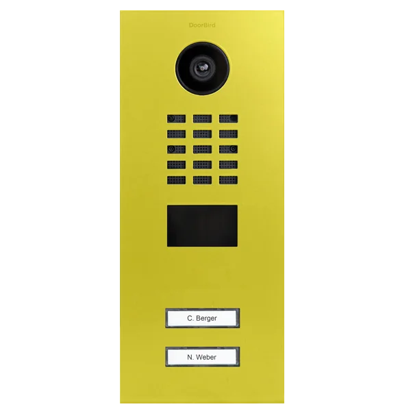 D2202V IP video dverová stanica – RAL 1016