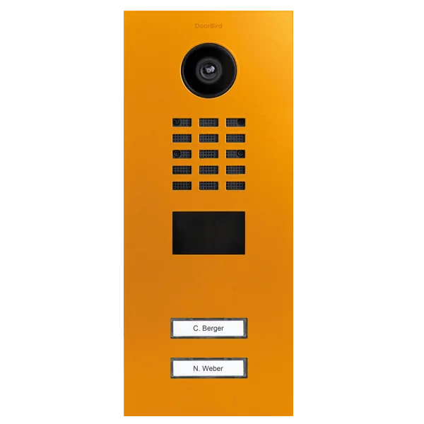 D2202V IP video dverová stanica – RAL 1037