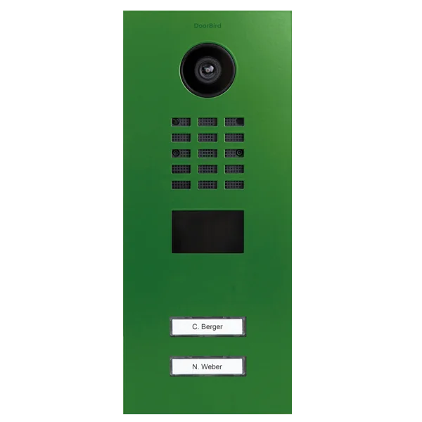 D2202V IP video dverová stanica – RAL 6018