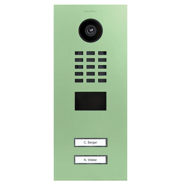 D2202V IP video dverová stanica – RAL 6019