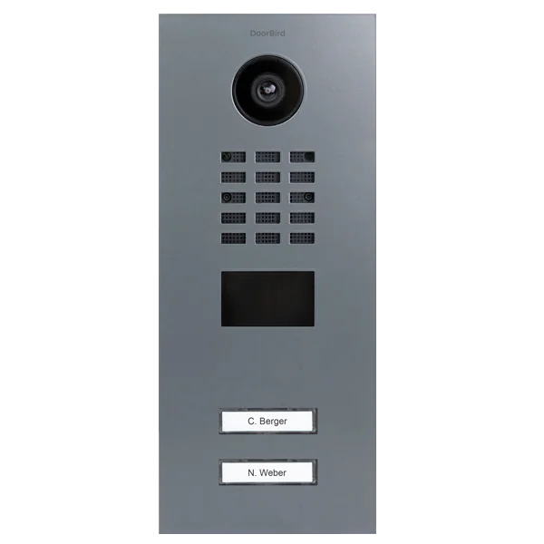 D2202V IP video dverová stanica – RAL 7001