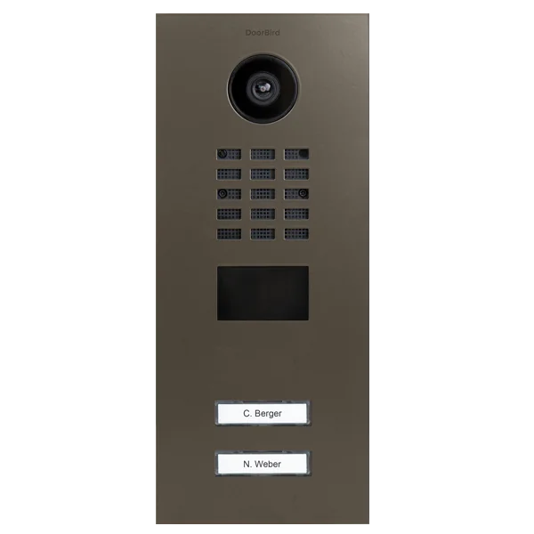 D2202V IP video dverová stanica – RAL 7006