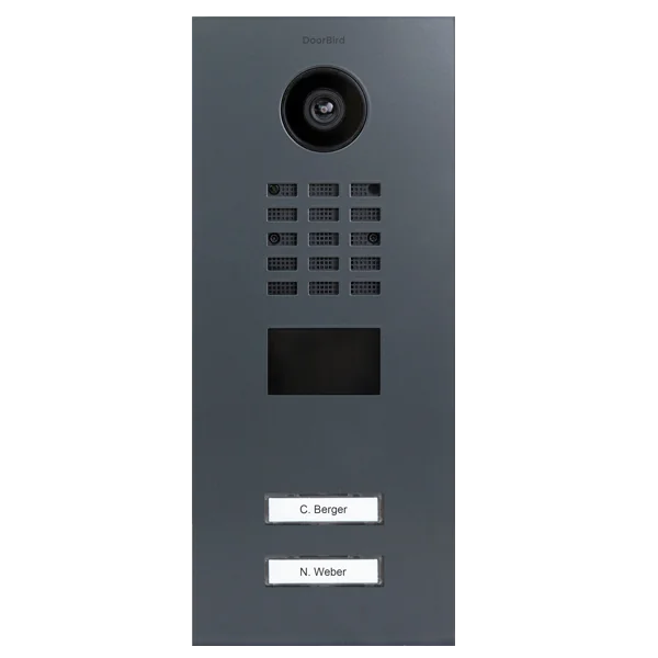 D2202V IP video dverová stanica – RAL 7015